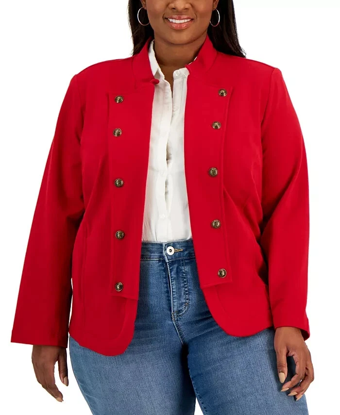 Tommy Hilfiger Band Jacket Red 3X 3XL May fit 24 26 28