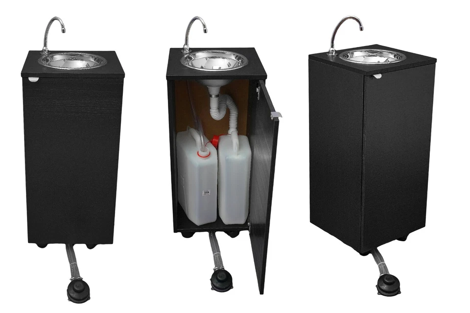 lavello autonomo, portatile indipendente a pedale certificato mod. basic wenghè - Imagen 4 de 4