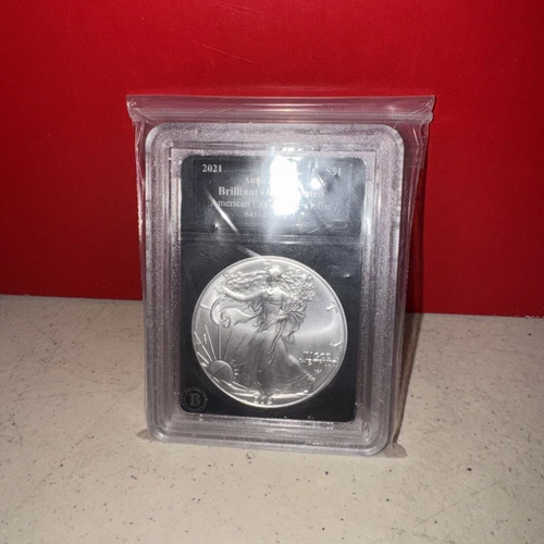 2021 $1 Type 1 United States American Silver Eagle 1 oz Brilliant Uncirculated