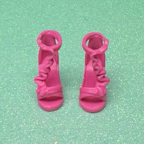 Barbie Doll Shoes High Heels Formal Model Muse Barbie Basics Silkstone Pink