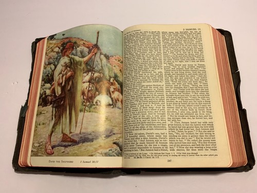 Vintage HOLY BIBLE with Helps 1952 Thomas Nelson & Sons USA - 第 9/9 張圖片