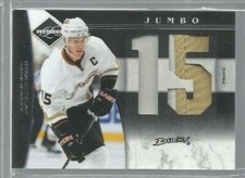 2011-12 Limited Jumbo Materials Jersey Numbers Prime #27 Getzlaf 10/10 (ref44755