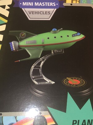 Futurama Planet Express Ship Model QMX Mini Masters Vehicles Loot Crate Box 2016