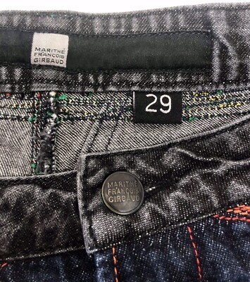 Le Jean de Marithe Francois Girbaud Jeans Women's Capri Multi