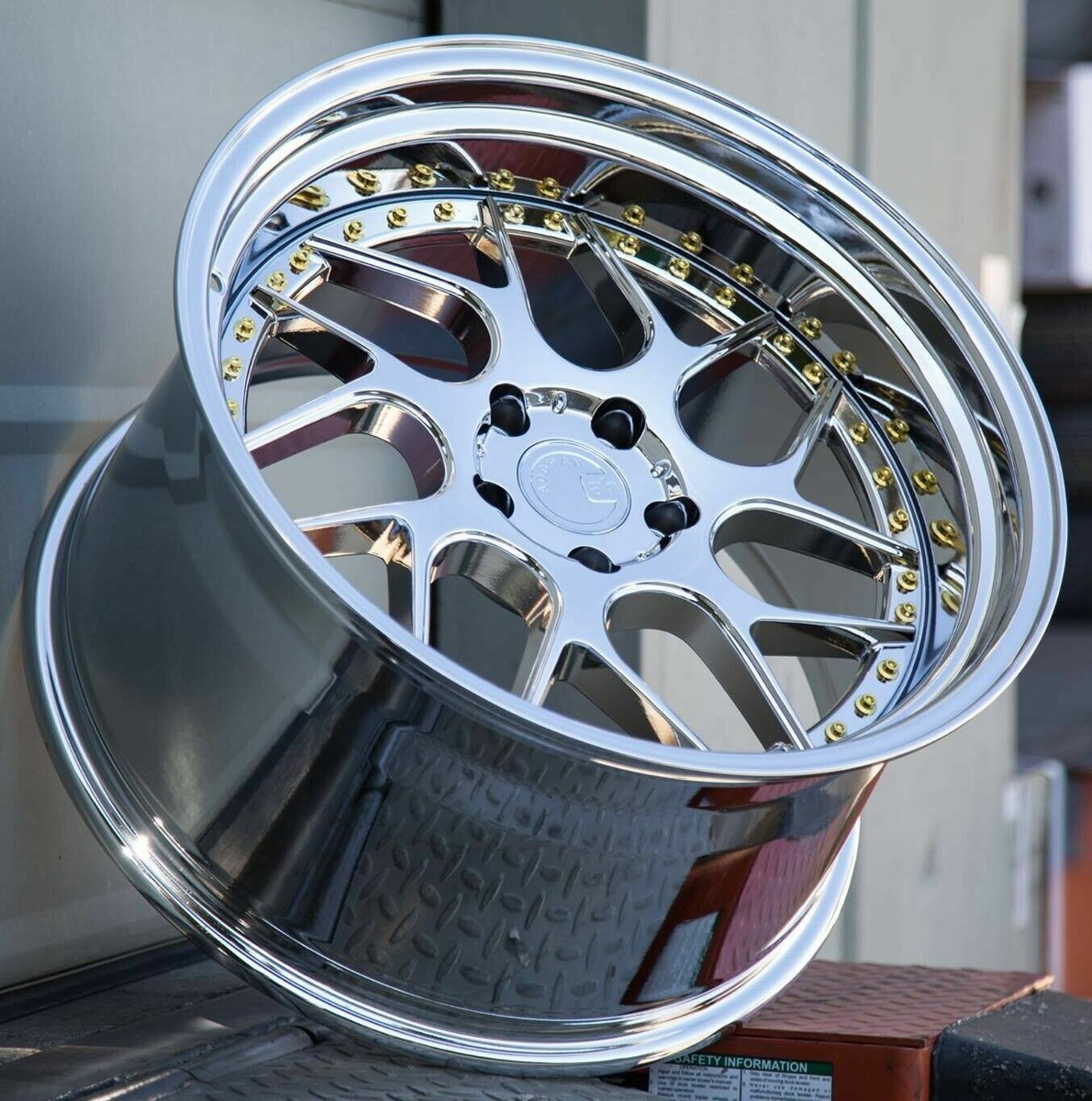 aodhan DS01 ホイール 18インチ 9.5j +35 5穴 pcd100 4本タイヤセット