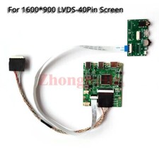 For CLAA173UA01A 40 Pin LVDS Mini HDMI TYPE-C 1600x900 Controller Board DIY Kit