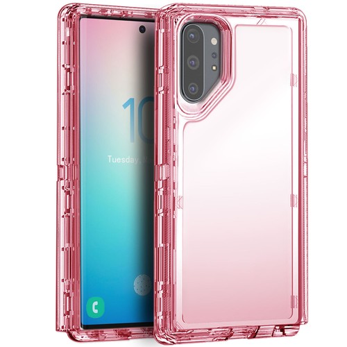 For Samsung Galaxy Note 10 Plus Clear Phone Cover Case + Glass Screen Protector - Picture 44 of 62