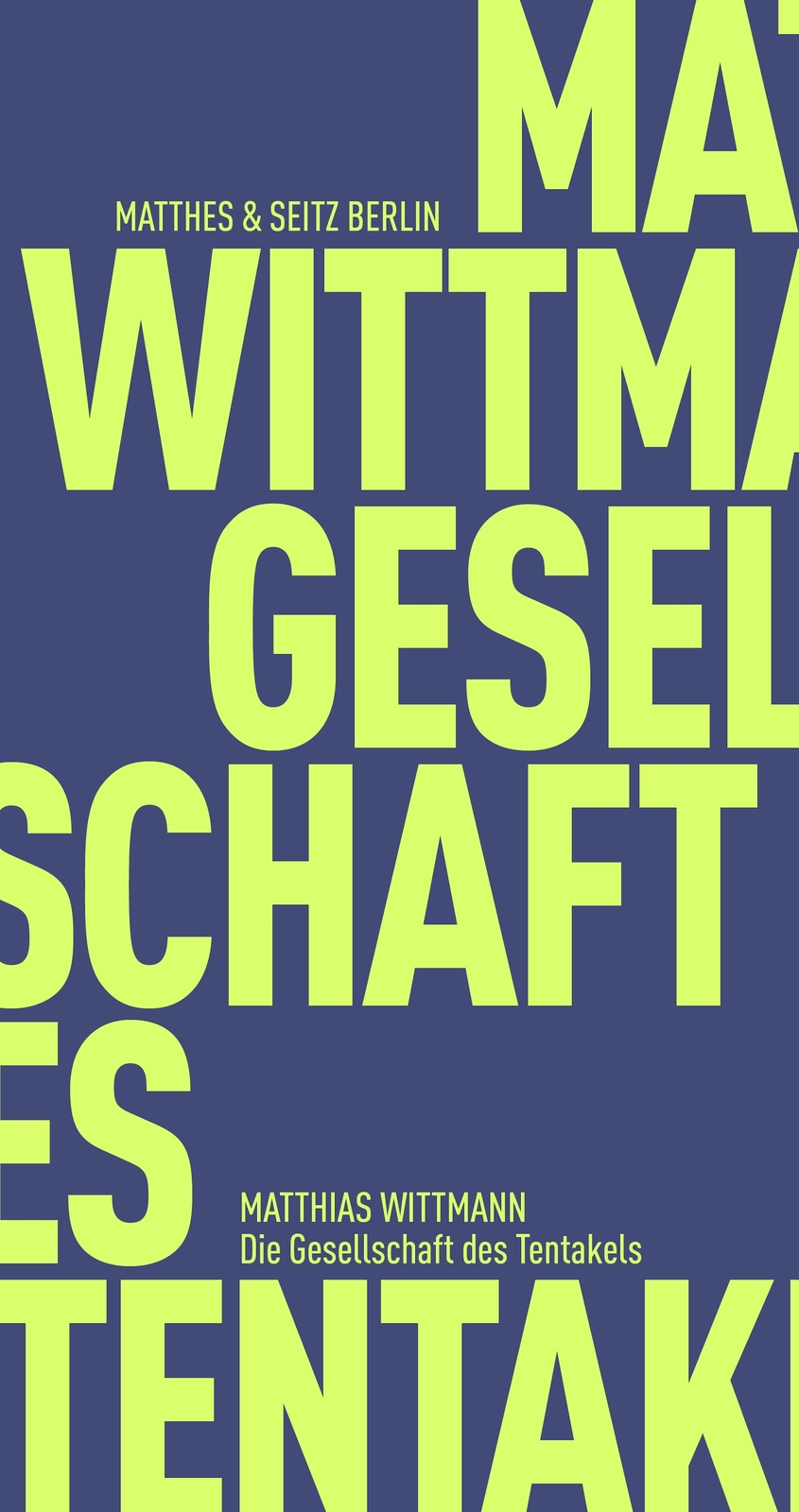 Thumbnail - Die Gesellschaft Des Tentakels Matthias Wittmann 9783751805162