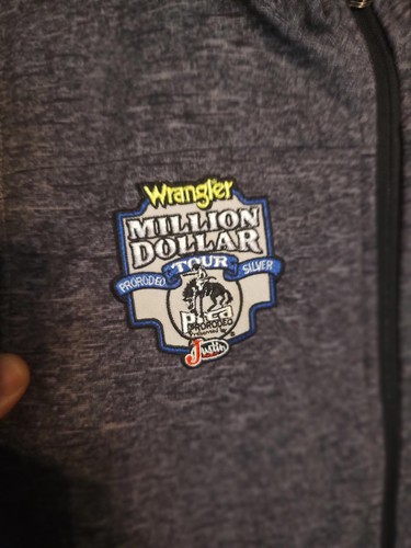Wrangler CINCH Million Dollar Tour Vest - Gray - Lightweight & Stylish - Picture 2 of 5