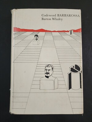 Codeword Barbarossa by Barton Whaley - Hardcover