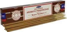 Aromatic Frankincense Incense by Satya 15 gram Sai Baba Sticks Box