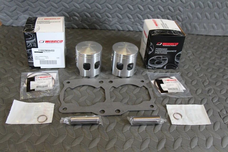 2 x Wiseco 11882 ULTRA STROKER pistons Banshee 4mm long rod gasket NEW 65.00 - Image 3 of 4