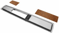 Restoparts Console Top Plate 4 Speed Burlwood Insert 1970-1972 Monte Carlo