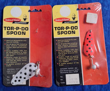 2 National Expret Tor-P-Do Spoon White/Black & Red/Black