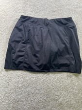 Tangerine Women's Black Athletic Skort Medium Stretch Pocket
