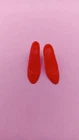 1960s Vintage Barbie Francie Doll Cut Out Pointed Red Shoes Heels
