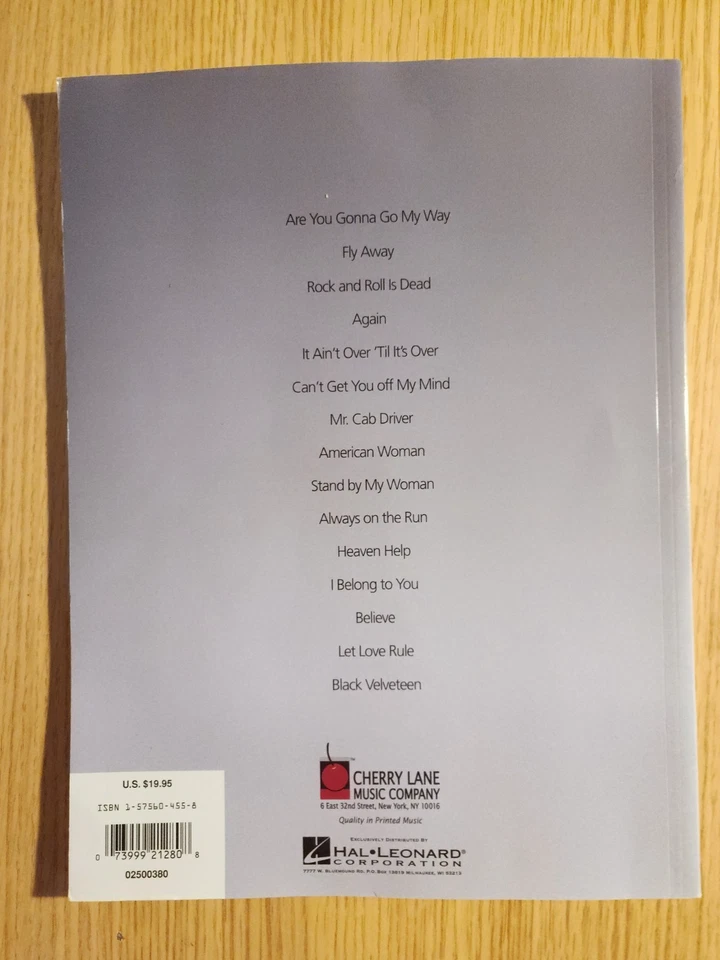 LENNY KRAVITZ - GREATEST HITS - GUITAR VOCAL - SONG BOOK - GC -FREEPOST - Image 2 of 4