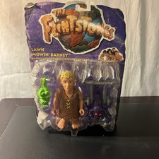 The Flintstones Movie Lawn Mowin' Barney Rubble Action Figure 1993 Mattel NIB