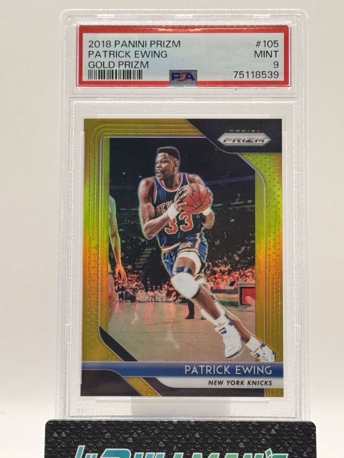 2018 Prizm Gold Patrick Ewing 8/10!!