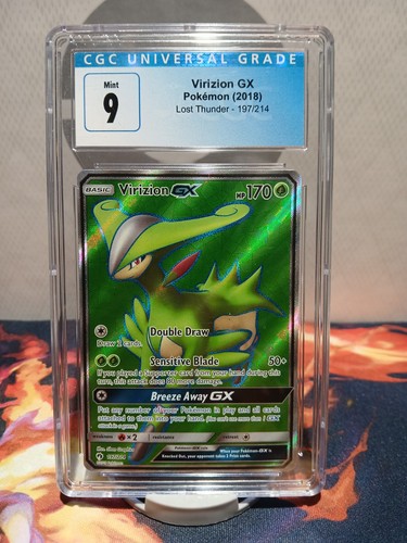 Virizion-GX graded CGC 9 for sale on eBay