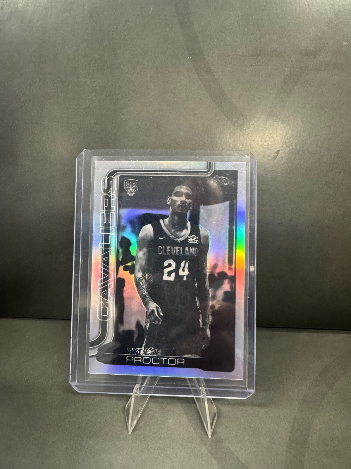 Tyrese Proctor 2025-26 Topps Chrome Negative RC #300