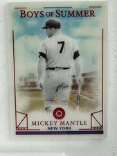 2024 Panini Boys of Summer - Mickey Mantle #45 Red /149