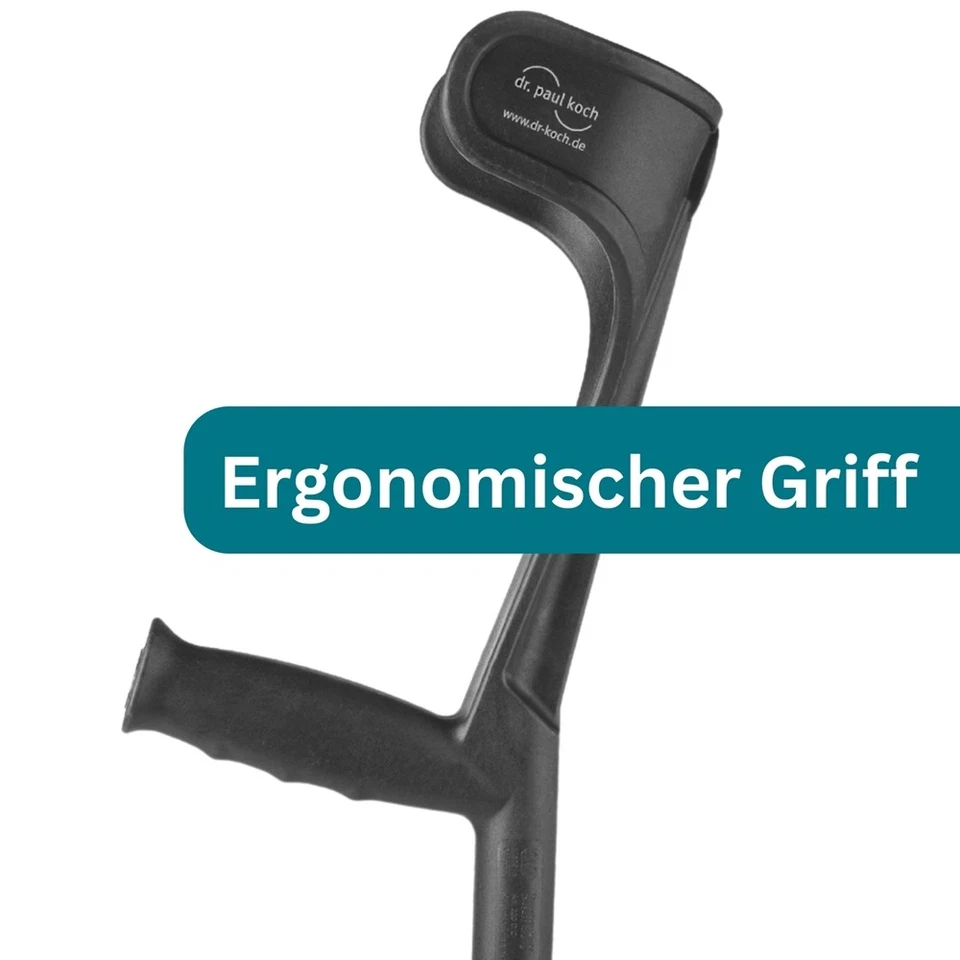 Krücken Paar Ossenberg Made in Germany höhenverstellbar Gehstütze Gehhilfe - Bild 3 von 4