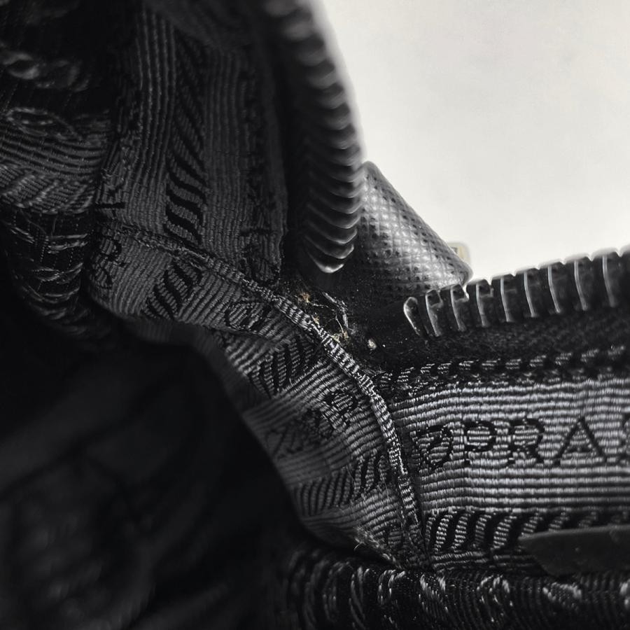 Prada Briefcase 2-Way Shoulder Bag Nylon Black with Shoulder Strap #BS1342 thumbnail 6