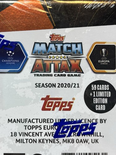 Topps Match Attack Wildcards Trading Card Game Season 20-21 New Sealed - Picture 9 of 9
