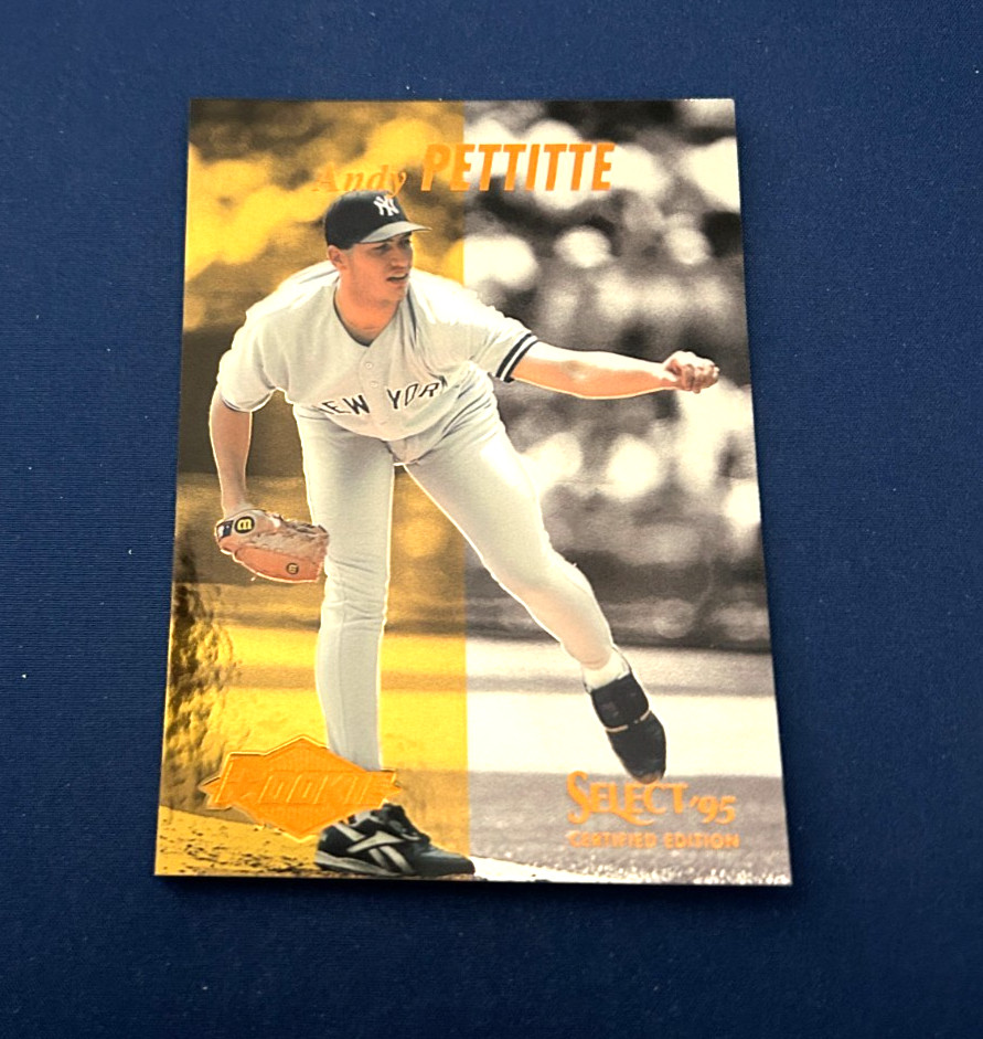 Andy Pettitte #96 Baseball Cards 1995 Select Certified trading card — raw and PSA graded price guide