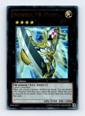 #ad Number 39: Utopia Ultra Rare Starter Deck: Dawn of the Xyz YS11 EN041 LP $1.89