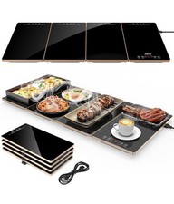 FEPPO 4-in-1 Electric Food Warming Tray 33x15...