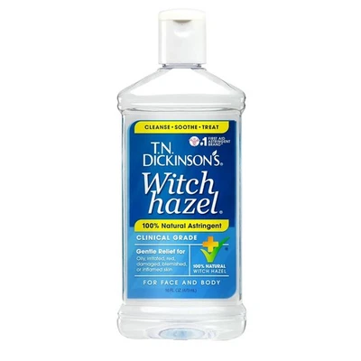 T.N. DICKINSON'S Dickinson's Witch Hazel Astringent, 16 Ounce 473 ml (Pack of 1)