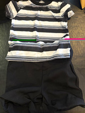 Pugsley Adams costume. Size 2T. Great addition for the Addams family themed cost