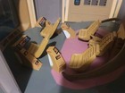 1993 Playmates Star Trek USS Enterprise Bridge Playset Used Parts or Repair  — photo 8