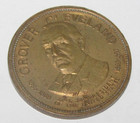 Grover Cleveland President USA Souvenir Token Medal Collector's Coin — photo 1