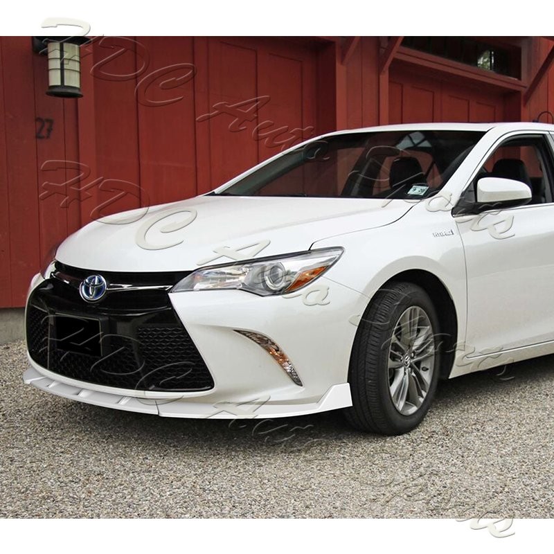 For 15-17 Toyota Camry STP-Style Painted White Front Bumper
