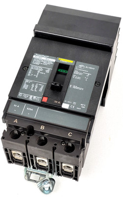 HJA36050 Square D 50 Amp 600 Volt I-Line Circuit Breaker - Next Day Option