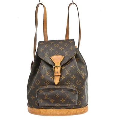 Louis Vuitton Montsouris Monogram Canvas Brown Backpack