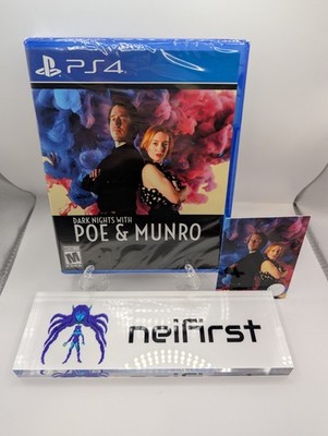 LRG #441 DARK NIGHTS WITH POE & MUNRO + Card (PlayStation 4 / PS4) NEW / SEALED