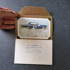 FORD 1962 SEDAN COUTRY FAILAINE etc ...  CATALOGUE dépliant original