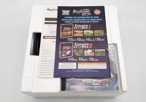 Great Planes RealFlight RC Flight Simulator G3.5 InterLink Plus by Futaba New - Afbeelding 3 van 15