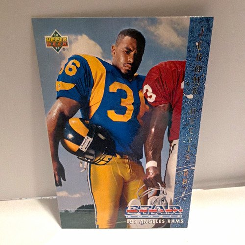Jerome Bettis #20 1993 Upper Deck card