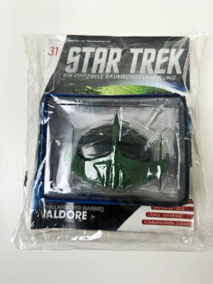 Star Trek Eaglemoss #31 Romulanischer Warbird Valdore OVP + Magazin