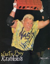 Nasty Boys Brian Knobbs WWF  (magazine page) signed autographed