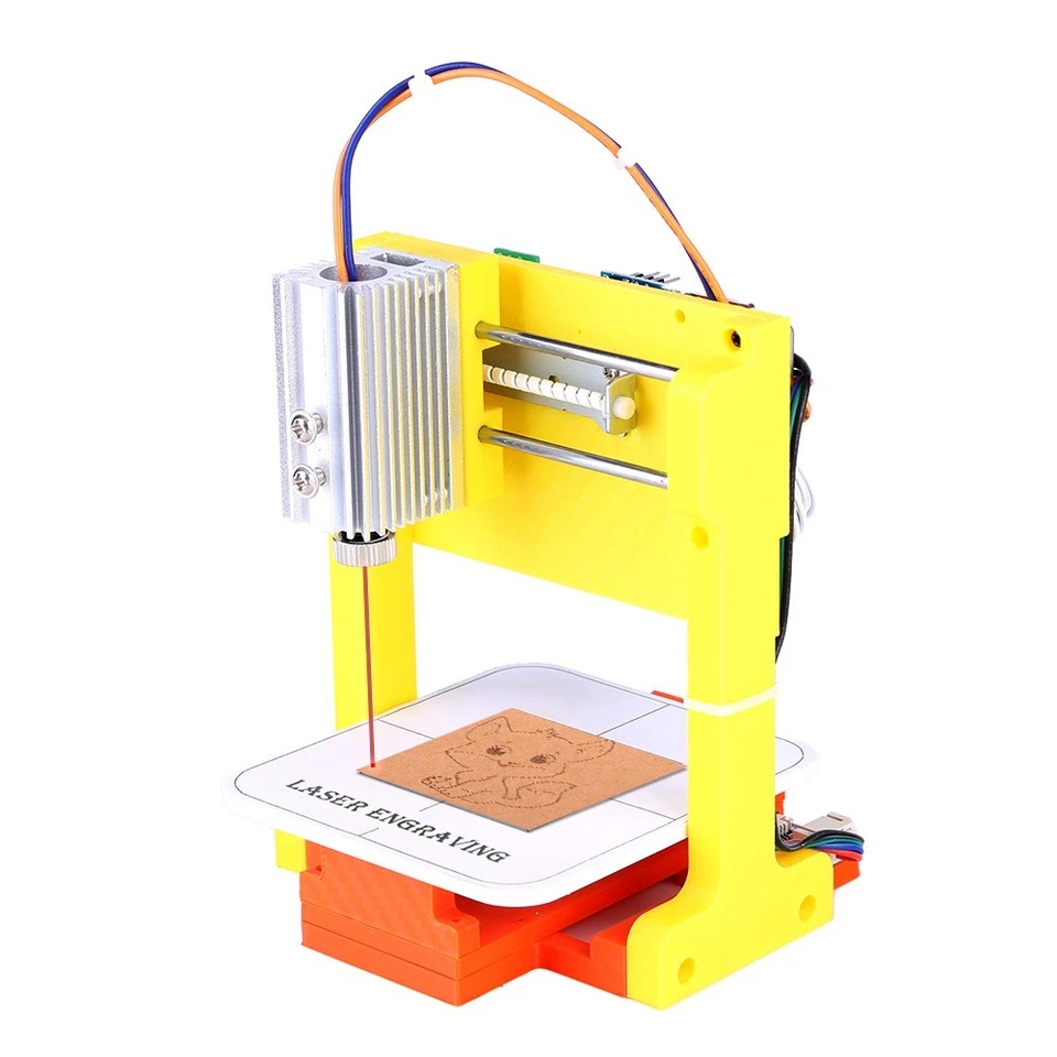 Micro Bluetooth Wireless Laser Engraving Machine DIY Grbl For Arduino KIT - Image 3 of 4