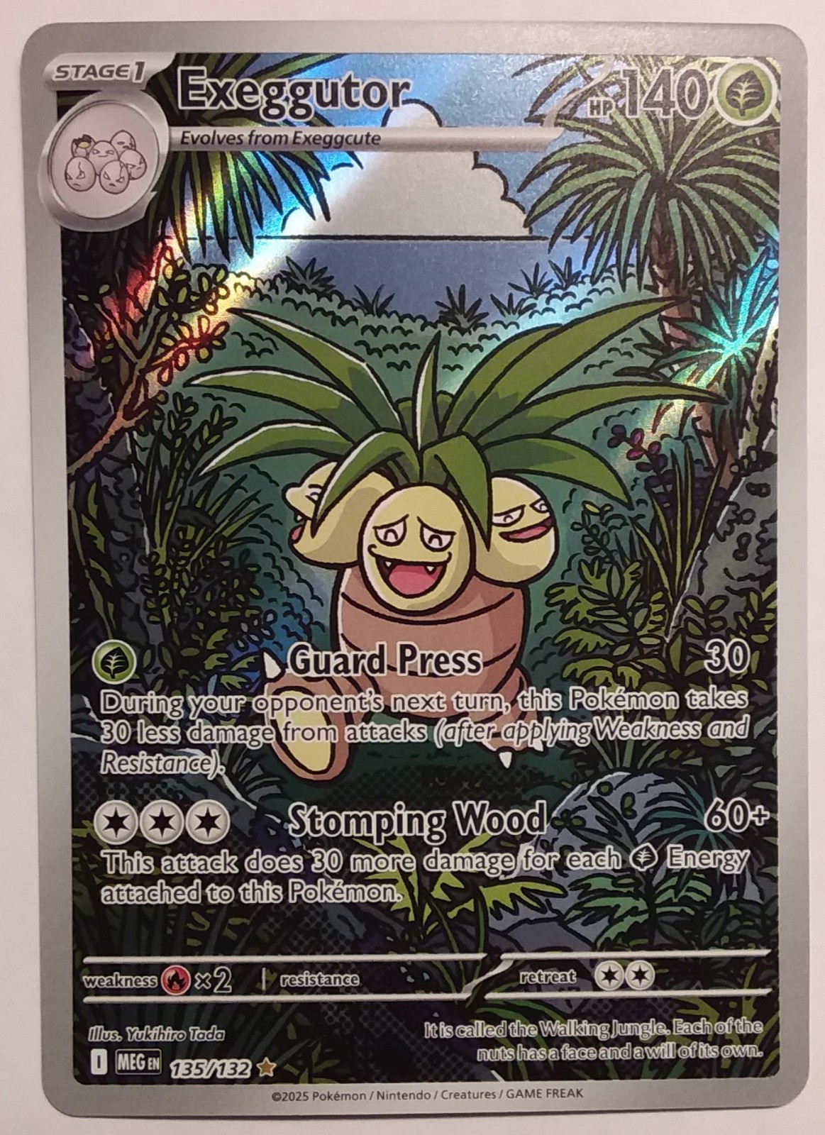 Exeggutor 135/132 Me01: Mega Evolution Holo