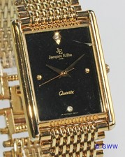 Jacques Edho (2558) flache Damenuhr, PUW900E Quartz-Kaliber, Pforzheim - 90-er