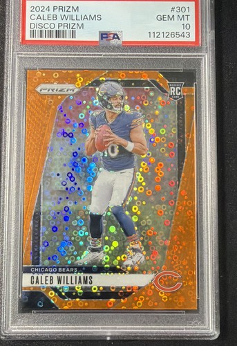 2024 Panini Prizm - Rookies Caleb Williams #301 Disco Prizm (RC)