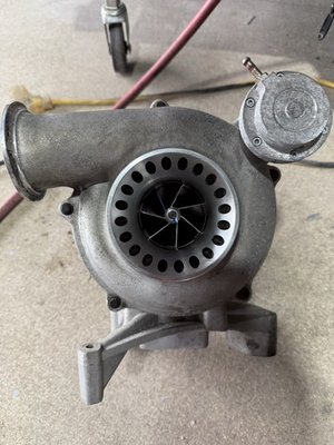 #ad 2002 7.3 Power stroke Stage 1 Turbo With Pedestal And Intake Tube. $600.00